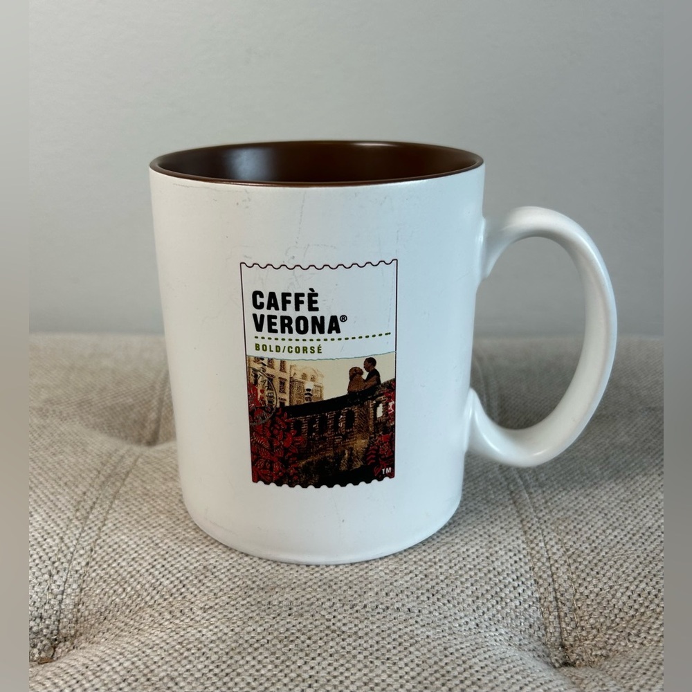 Starbucks Caffe Verona Bold Corse Extra Large Coffee Cup Mug 15.5 fl oz 2010